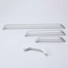 Accesorios de hardware para muebles Manijas Manija de gabinete de dormitorio de cocina en forma de U de aluminio dorado