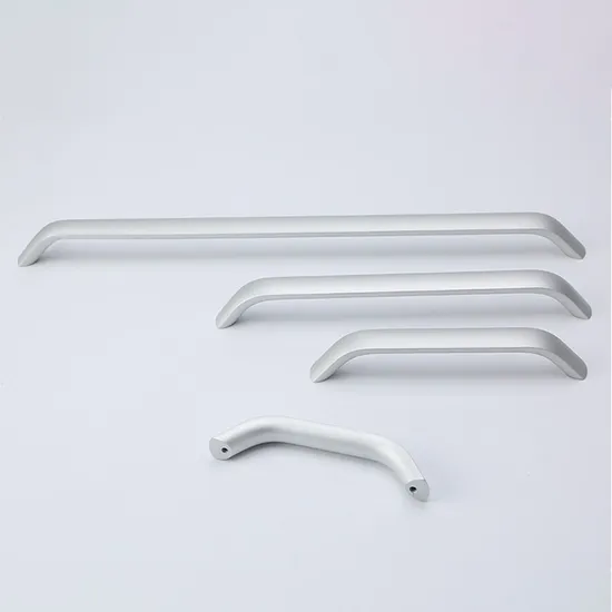Accesorios de hardware para muebles Manijas Manija de gabinete de dormitorio de cocina en forma de U de aluminio dorado