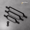 Manija simple de la mesita de noche del cajón del gabinete de los muebles de cocina de la aleación de aluminio del estilo de la fábrica