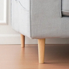Patas de sofá de madera redondas y cónicas, modernas y elegantes, soporte sólido para sofás, sillas y armarios, fáciles de instalar