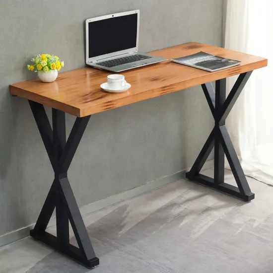Fabricante de patas modernas para mesa de comedor de metal dorado en forma de U