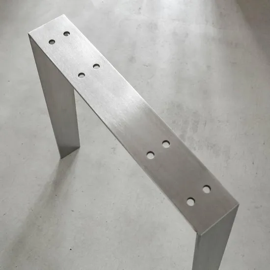 Patas de mesa de restaurante de comedor de café de metal
