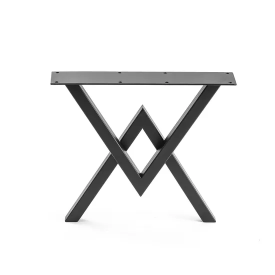 Patas de mesa de comedor de metal Patas de mesa de restaurante de hierro forjado