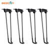 Patas de mesa plegables de alta resistencia, soportes industriales modernos de acero, capacidad de carga de 100 kg, aptas para bricolaje para mesas de café y escritorios