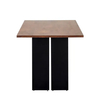 Herrajes para muebles de metal, patas de mesa de comedor de acero y hierro