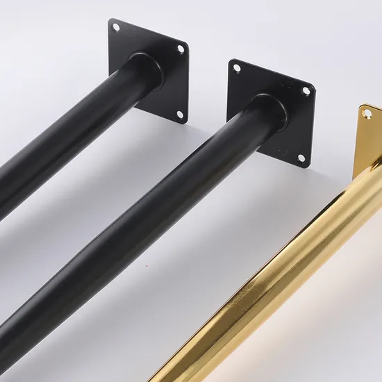 Silla cónica Oro Hierro Latón Muebles de acero Patas de mesa de centro de metal
