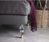 Pies transparentes para muebles, patas de banco acrílicas, gabinetes de moda, mesa de centro, patas para sofá