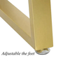 Muebles al por mayor de metal para mesa de comedor X patas para mesa