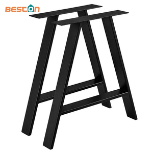 Muebles Oficina Restaurante Comedor Escritorio Pies Acero Fundido Comedor Patas de Mesa de Metal