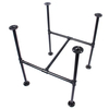 Muebles Decoraciones Café Heavy Duty Dining Pipetable Piernas
