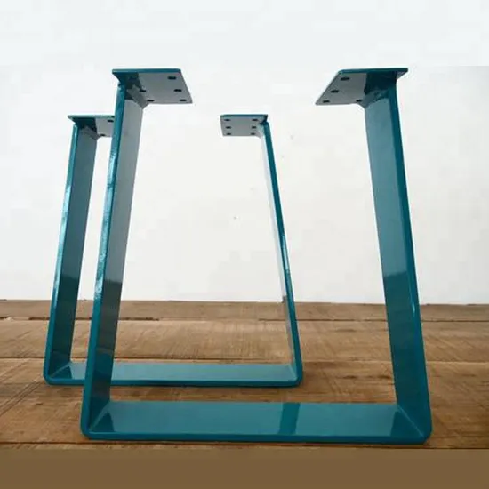 Patas de mesa de metal dobladas personalizadas del fabricante de China