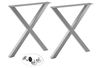 Muebles de acero inoxidable gabinete patas de metal sofá mesa cocina patas ajustables