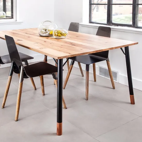 Muebles de comedor de metal, patas de escritorio, banco de oficina, patas de mesa auxiliar