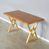 Muebles resistentes para oficina, escritorio de comedor, patas de mesa de metal de acero cuadradas