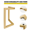 Patas de mesa de centro modernas de mediados de siglo, diseño Industrial DIY, superventas, Alemania