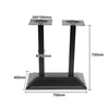 Patas de mesa de café y Pub de hierro, base de pedestal única, 2 patas