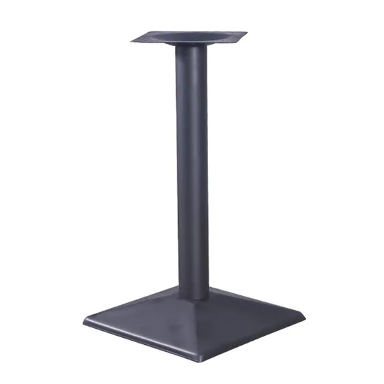 Muebles Restaurante Café Comedor Acero inoxidable Metal Tulip Base de mesa de hierro fundido