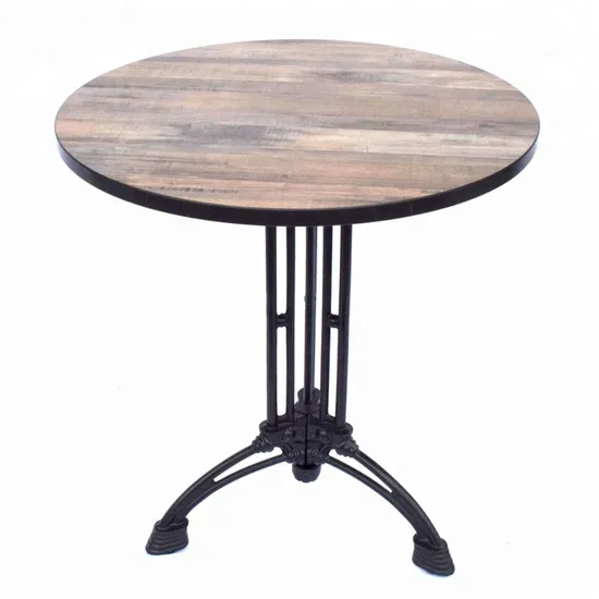 Pata cruzada revestida de la mesa del café de la pierna del escritorio de los muebles del arrabio del polvo moderno