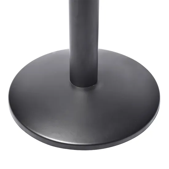 Fabricante de muebles de restaurante Base de mesa de metal Patas de mesa Base redonda