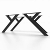 MID Century Farmhouse Y Base de metal para muebles de madera Patas de mesa de acero