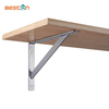 Soporte de estante Soporte de estante de pared flotante de metal de hierro con recubrimiento en polvo