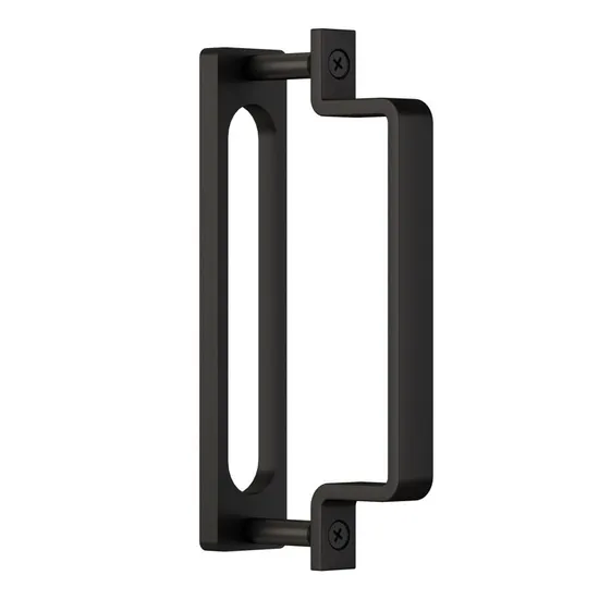 Puertas de vidrio Wide Glas Barn Puerta con marco de metal