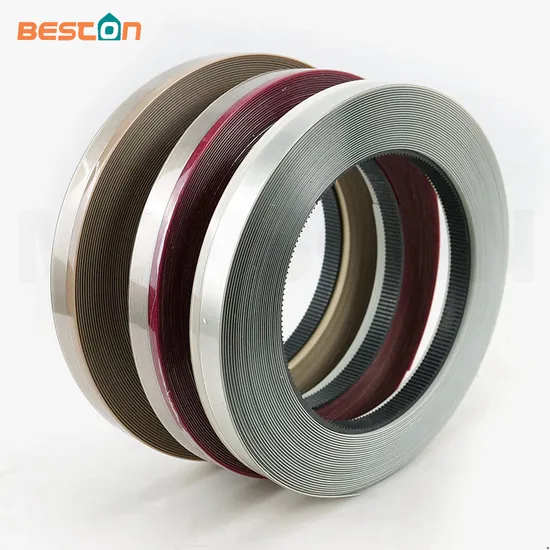 Borde de PVC en forma de U