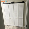 Herrajes para puertas de granero plegables de nuevo diseño: kit deslizante resistente con estilo moderno