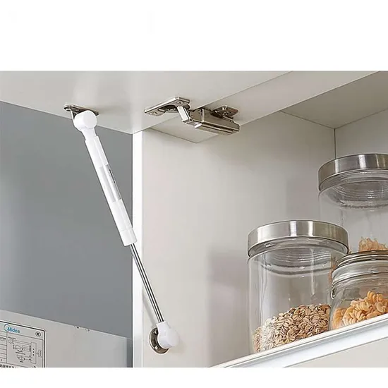 Resortes de gas estándar para puerta de armario de cocina con soporte de elevación