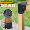 Kit de Pérgola Elevada con Soporte de Madera para Carpintería de 4 'X 4'