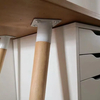 Gran oferta de patas para muebles de madera maciza: nuevo diseño de inserto para sofá, mesa y silla