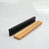 Tiradores de aluminio dorados y negros mate para muebles, tiradores sólidos para guardarropa, tiradores para gabinete