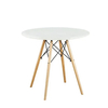 Base de silla de madera duradera directa de fábrica con marco y patas de madera maciza de haya
