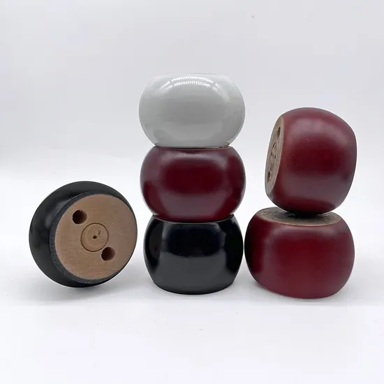 Patas redondas para muebles de madera maciza de estilo moderno: personalizables para mesas