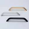Accesorios de hardware para muebles Manijas Manija de gabinete de dormitorio de cocina en forma de U de aluminio dorado