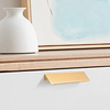 Herrajes para muebles Manija de cocina Gabinete moderno de aluminio Tiradores de aluminio