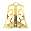Patas de sofá de acero cónico de lujo moderno en cromo/oro – Soporte para camas, armarios y sofás
