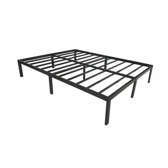 Marco de cama de metal del mismo tamaño montado fácil de los muebles elegantes del ahorro de espacio