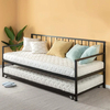 Muebles de dormitorio, plataforma de jardín, sofá cama, sofá cama con estructura de hierro metálico y nido