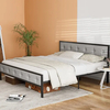 Estructura de cama California King de metal