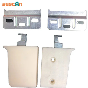 Soportes de pared para armario de cocina, colgador de gabinete, cubierta de plástico, soporte colgante Visible