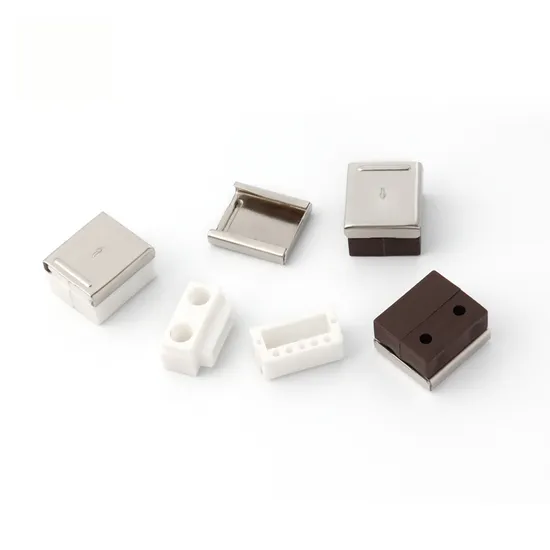 Conector de madera y plástico para muebles, soporte para conector de gabinete