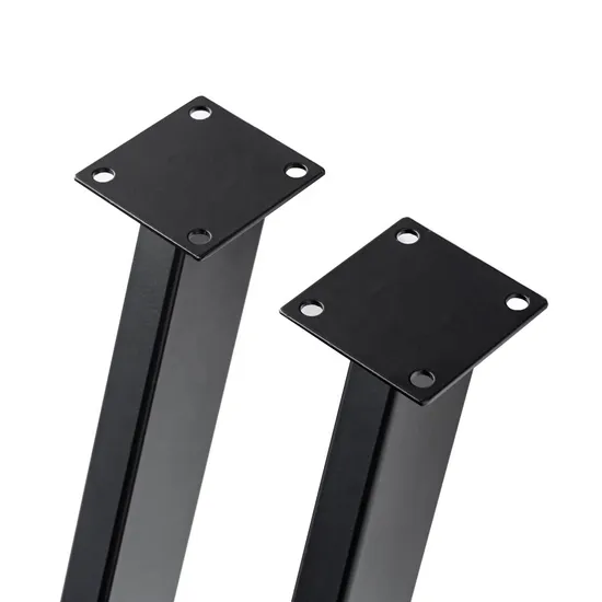 Mesa plegable de metal Patas de mesa plegables con estructura de acero