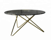 Patas de mesa de comedor de acero en forma de V: diseño industrial moderno, resistentes para islas de cocina y comedores