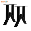 Muebles de restaurante Patas de banco de metal Patas de mesa