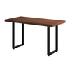 Patas de marco de mesa de muebles de hierro trapecio, patas de mesa de comedor de hierro fundido