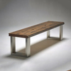 Pies de banco de base modernos Patas de mesa de comedor cuadradas de café
