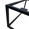 Pata de mesa de silla cromada de metal moderno