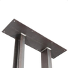 Patas de mesa de centro de metal industrial antiguo recientemente diseñadas a precio de fábrica