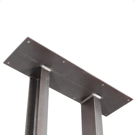 Patas de mesa de centro de metal industrial antiguo recientemente diseñadas a precio de fábrica